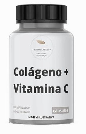 Colageno e Vitamina C 180 Cápsulas