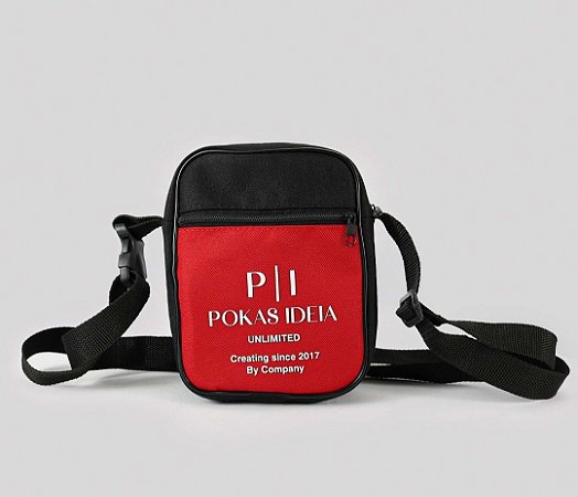 Shoulder Bag Pokas ideia  Bl/Rd