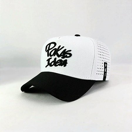 Bone Trucker Pokas Ideia White furado a laser