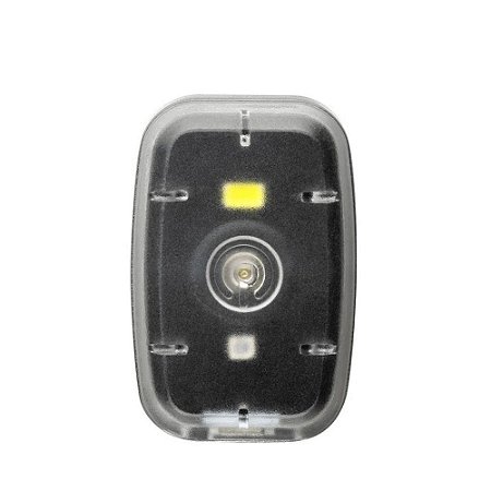 Farol Clip com Luz Dianteira 20L/ Traseiro 2L 200mAh USB BI187