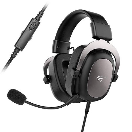 Headphone Fone de Ouvido Havit HV-H2002d, Gamer, com Microfone, Falante 53mm, Plug 3, 5mm