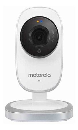 Câmera de Segurança Wi-Fi Motorola MDY2000 - Branco e Cinza