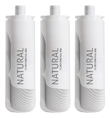 Kit Com 3 Refil C+3 Filtro Purificador De Água Ibbl Fr600