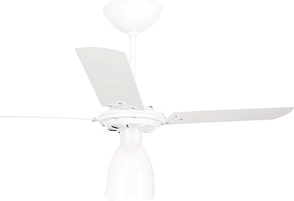 Ventilador New Delta Light Preto 3 Pás Laqueadas em Madeira - VENTI-DELTA (38-3119)