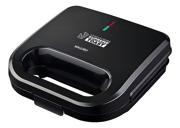 Sanduicheira Mallory Supreme Toast Placas Antiaderentes que Cortam o Pão 127V