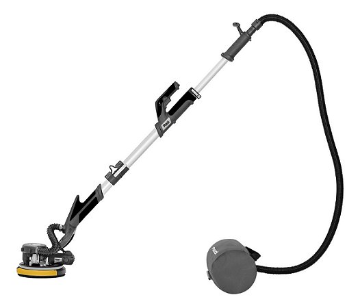 Lixadeira Parede E Teto 220v Telescópica 750w Rz-lpt750 Razi Cor Cinza 30212