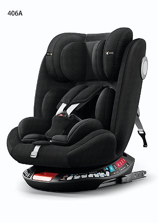 Zippy Toys, Cadeira de Bebê para Carro Black Estrutura Plástico e Ferro Compacta para Viagens