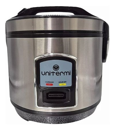 Panela Arroz Elétrica Inox 06 Xícaras Casa Cozinha 220v