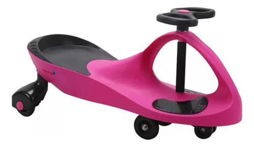 Carrinho Rolimã Car Com Giro Divertido Infantil Brinquedo Importway Bw-004 Rosa