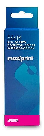 Refil De Tinta Maxprint Compatível Epson T544320 No.544m Magenta