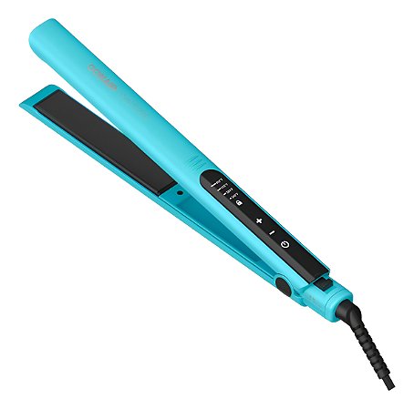 Prancha De Cabelo Chapinha Conair Com Infusão De Ácido Hialurônico Hyaloronic Hydro Boost 25mm Azul - Bivolt