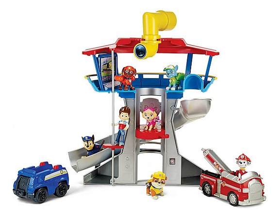 Brinquedo Central De Comando Torre De Vigilância Patrulha Canina Sunny