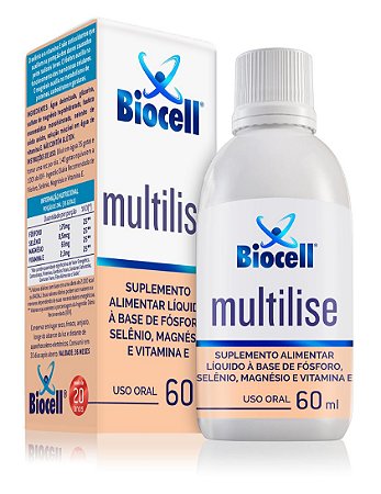 Multilise Biocell - Suplemento Alimentar Líquido Sublingual