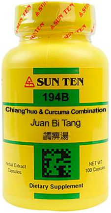 Juan Bi Tang (Notopterygii & Curcuma Formula) 100caps 500mg - Sunten