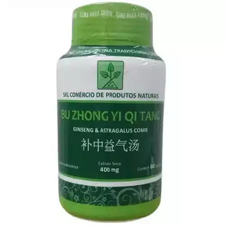 Bu Zhong Yi Qi Tang (Ginseng & Astragalus Formula) 60caps 400mg - SKL
