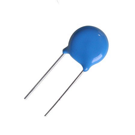 Capacitor disco cerâmico 6,8nF X 2KV