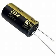 Capacitor Eletrolítico de Alta Frequência 220uF X 200V