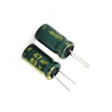 Capacitor Eletrolítico de Alta Frequência 47uF X 63V