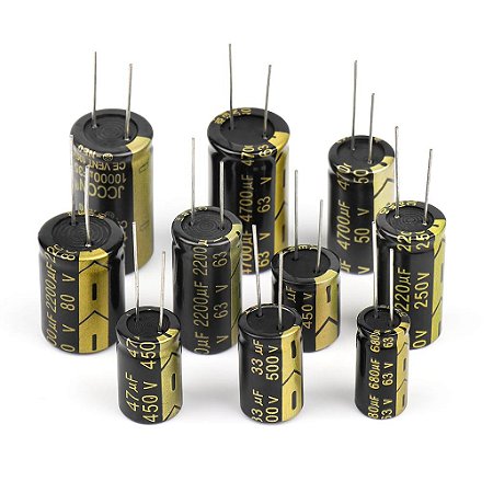 Capacitor Eletrolítico de Alta Frequência 47uF X 100V
