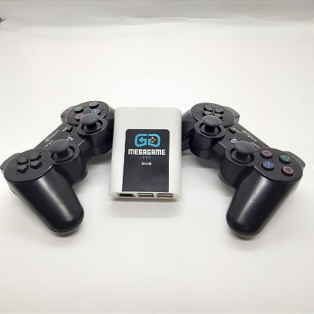 Console Retrô ArkStation Slim 64GB (Pi3) + 2 Controles PS3 Bluetooth -  Arkade Play - A sua loja Retrô Arcade