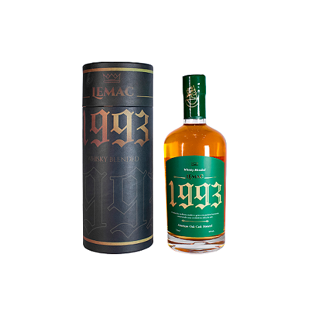 KIT WHISKY LEMAC 1993 720ML + EMBALAGEM ESPECIAL