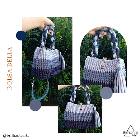 Bolsa Bella Tons de Azul