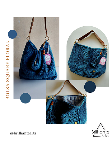 Bolsa Square Floral
