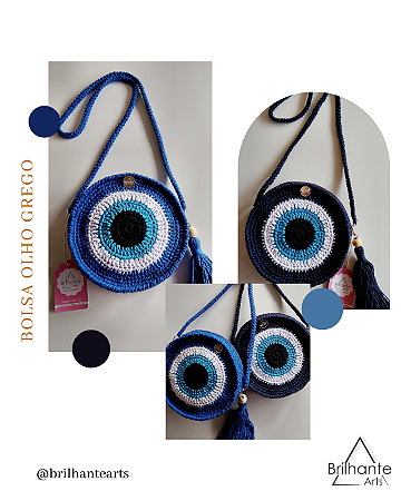 Bolsa Boho Olho Grego