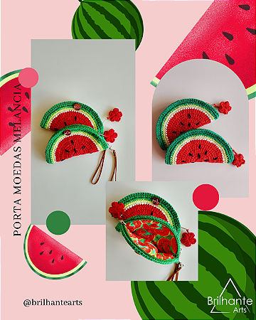 Porta moedas Melancia