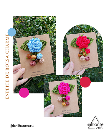 Chaveiro para Bolsa Charme