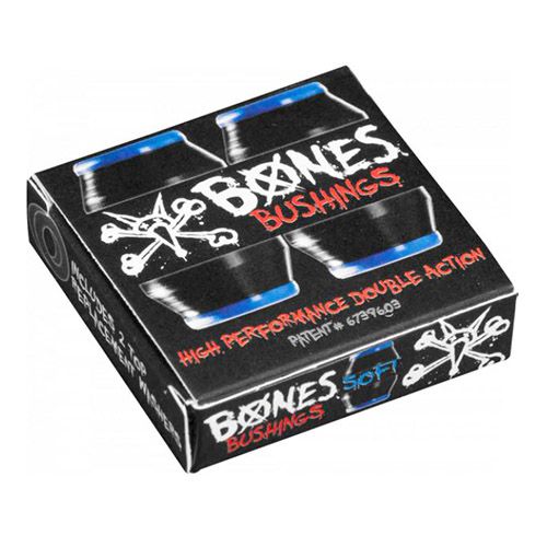 Amortecedor para Skate Bones Bushings cor Preto e Azul