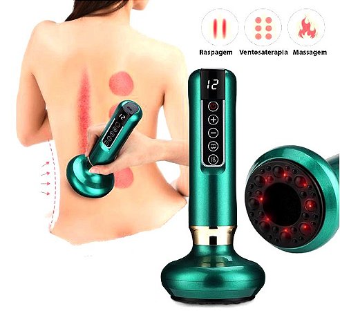 Dispositivo elétrico inteligente emagrecimento cuelétrico para cua vácuo massagem corporal queima de gordura