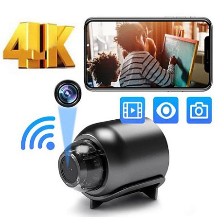 Super mini câmera automotiva sem fio wiFi detecção de movimento1080p monitora bebês monitoramento de visão noturna  câmera ip gravador de vídeo