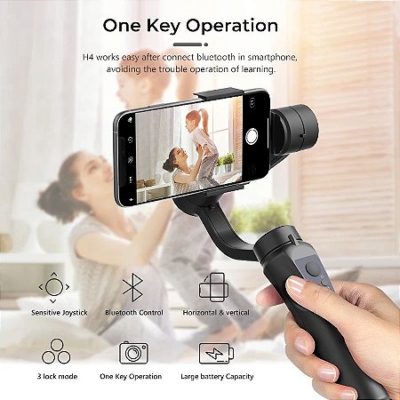 Estabilizador Celular Gimbal Camara iphone Samsung universal