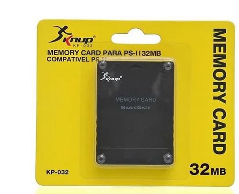 Memory Card 32mb P/ Ps2 Kp-032 - Knup