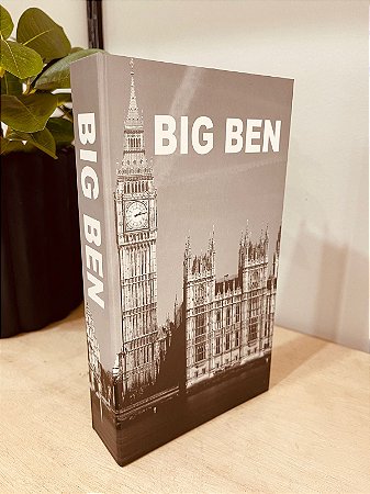 Livro-caixa 23x13: Modelo "Big Ben"