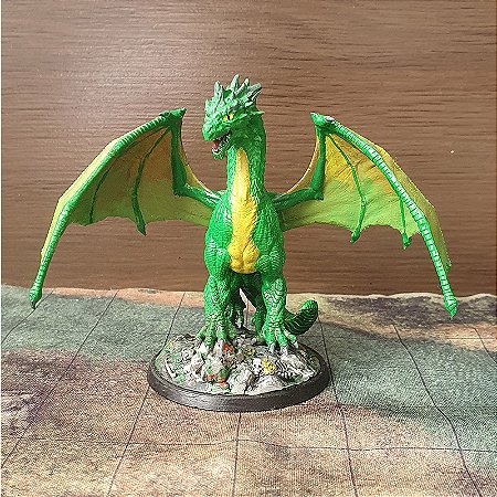 Miniatura Dragão Verde