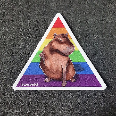 Sticker -  Capivara Pride