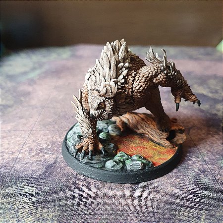 Miniatura Urso Coruja pintada