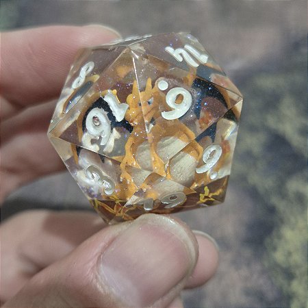 D20 Jumbo Charizard- 30 mm - Entrega Imediata