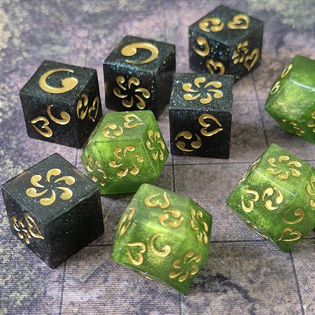 Set de Dados - O Caminho dos Cinco Anéis - L5R - Entrega Imediata