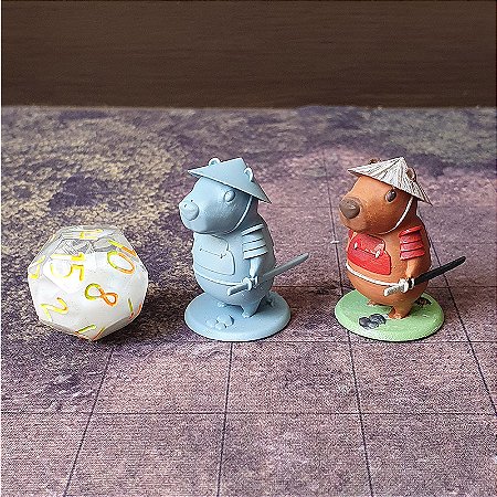 Capivara Samurai - Exclusiva da Torre Arcana