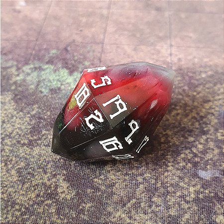 Single D20 Clilpado - Vermelho Preto e Branco - OUTLET