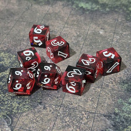 Rastros do Ermo - Set Dados RPG - O Um Anel - Entrega Imediata