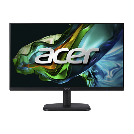 Monitor Acer 23.8" FHD 100Hz, Ebi Zero Frame, LED IPS, 1 ms, VRB, AMD Radeon FreeSync, EK241Y Cor Preto