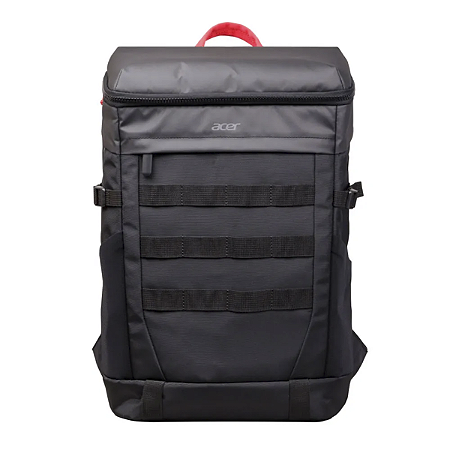 Mochila Esportiva Acer Nitro ABG232, Para Notebook de até 17", 20 litros, Cintas Ajustáveis - GP.BAG11.02I Cor Preto/Vermelho