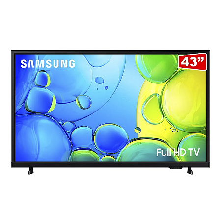 TV LED FHD 43 SAMSUNG UN43F6000F, Smart TV, Wi-Fi Integrado, HDR10+, USB, HDMI, Guia de Voz Bivolt