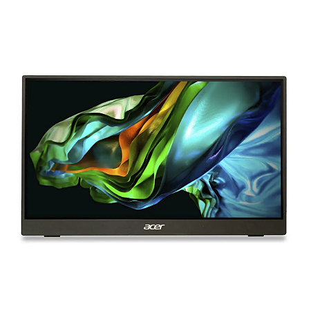 Monitor Acer Portátil PM161Q Bbmiuux, Ultra Fino, 15.6" Led FHD 60Hz HDMI Cor Preto