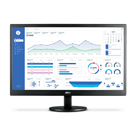 Monitor AOC Série 70 23,6" LED M2470SWH2