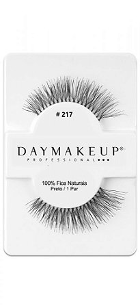 Cilios postiços Daymakeup #217 HUMAN HAIR 100% Fios Naturais